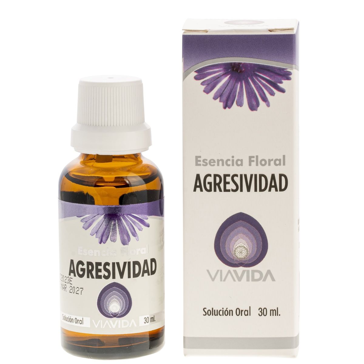 VIAVIDA - ESENCIA FLORAL AGRESIVIDAD VIAVIDA