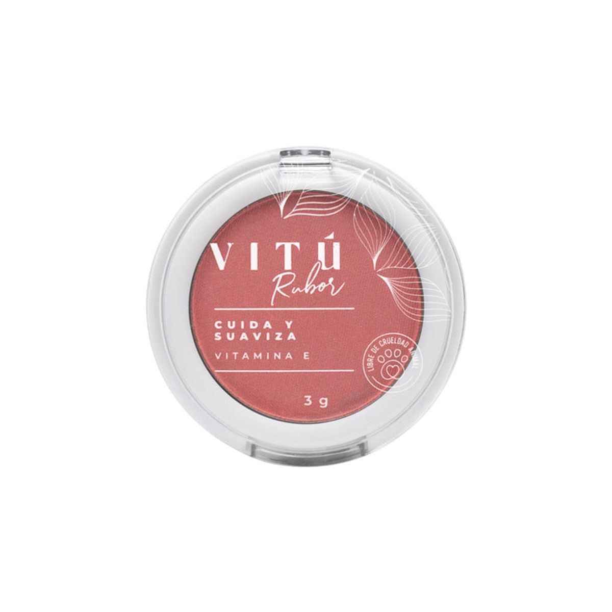 VITU - Rubor Vitú Compacto Vitamina E Tono 04 Sandía