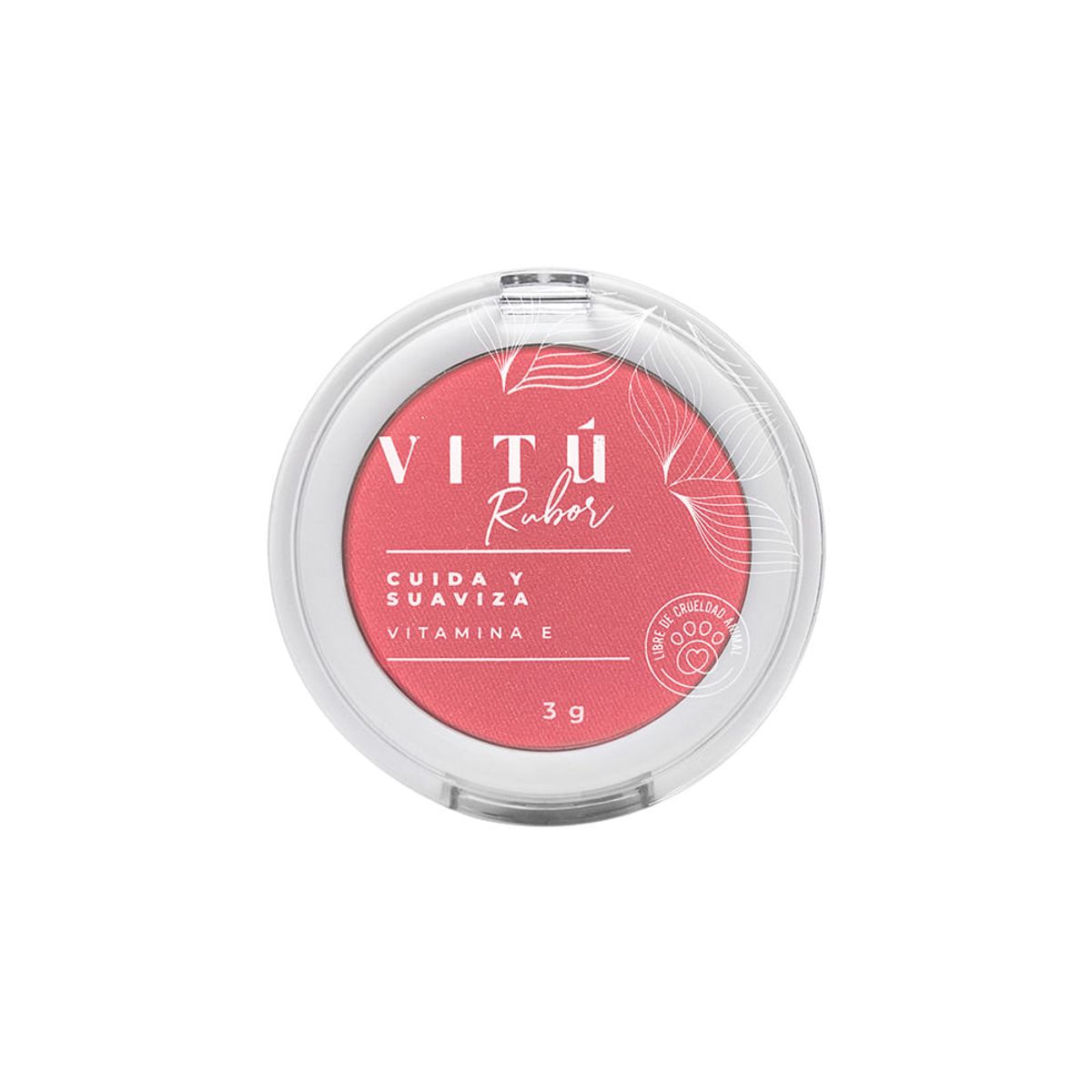 VITU - Rubor Vitú Compacto Vitamina E 02 Lichi