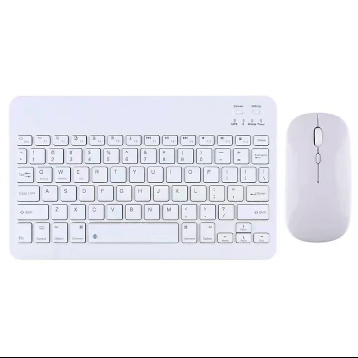 KEYBOARD - Teclado bluetooth Kit Mouse Y Teclado Keyboard Nuevo Blanco