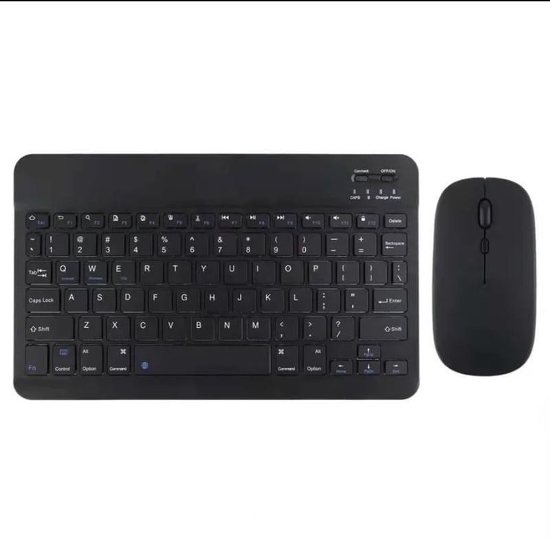 KEYBOARD - Teclado Bluetooth Kit Mouse Y Teclado Keyboard Nuevo Negro