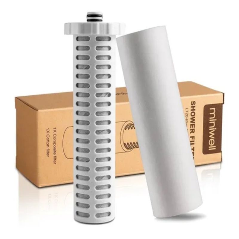 MINIWELL - Repuesto de Filtro Para Ducha Purificadora de Agua Miniwell