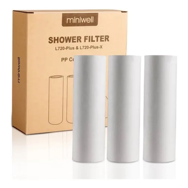 MINIWELL - Filtro de Algodon para Ducha Purificadora de Agua Miniwell