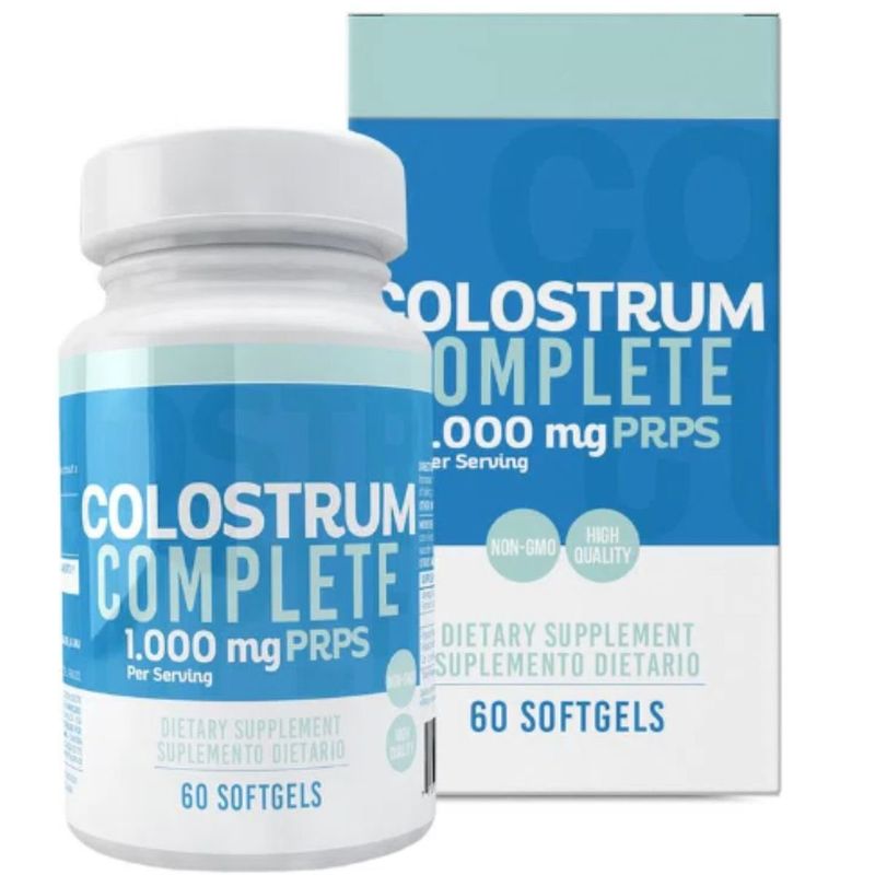 HEALTHY AMERICA - Colostrum Complete 1.000mg 60 Cápsulas- Healthy America