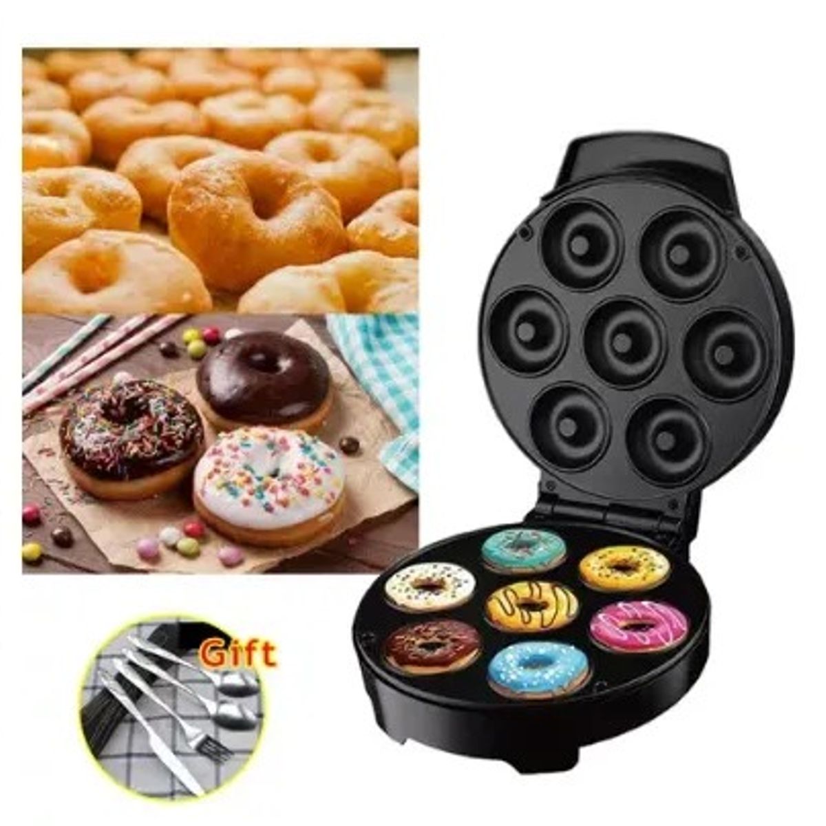 SHENGKE - Maquina Eléctrica para Mini Donas