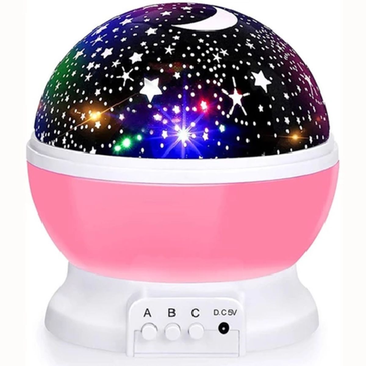 STAR MASTER - Lampara Rotatoria Proyector Cielo Estrellas Noche