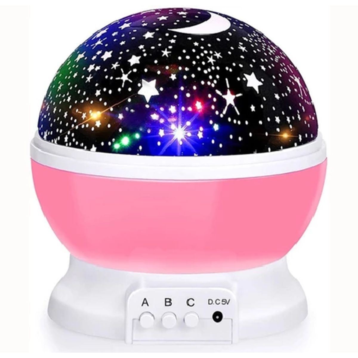 STAR MASTER - Lampara Rotatoria Proyector Cielo Estrellas Noche