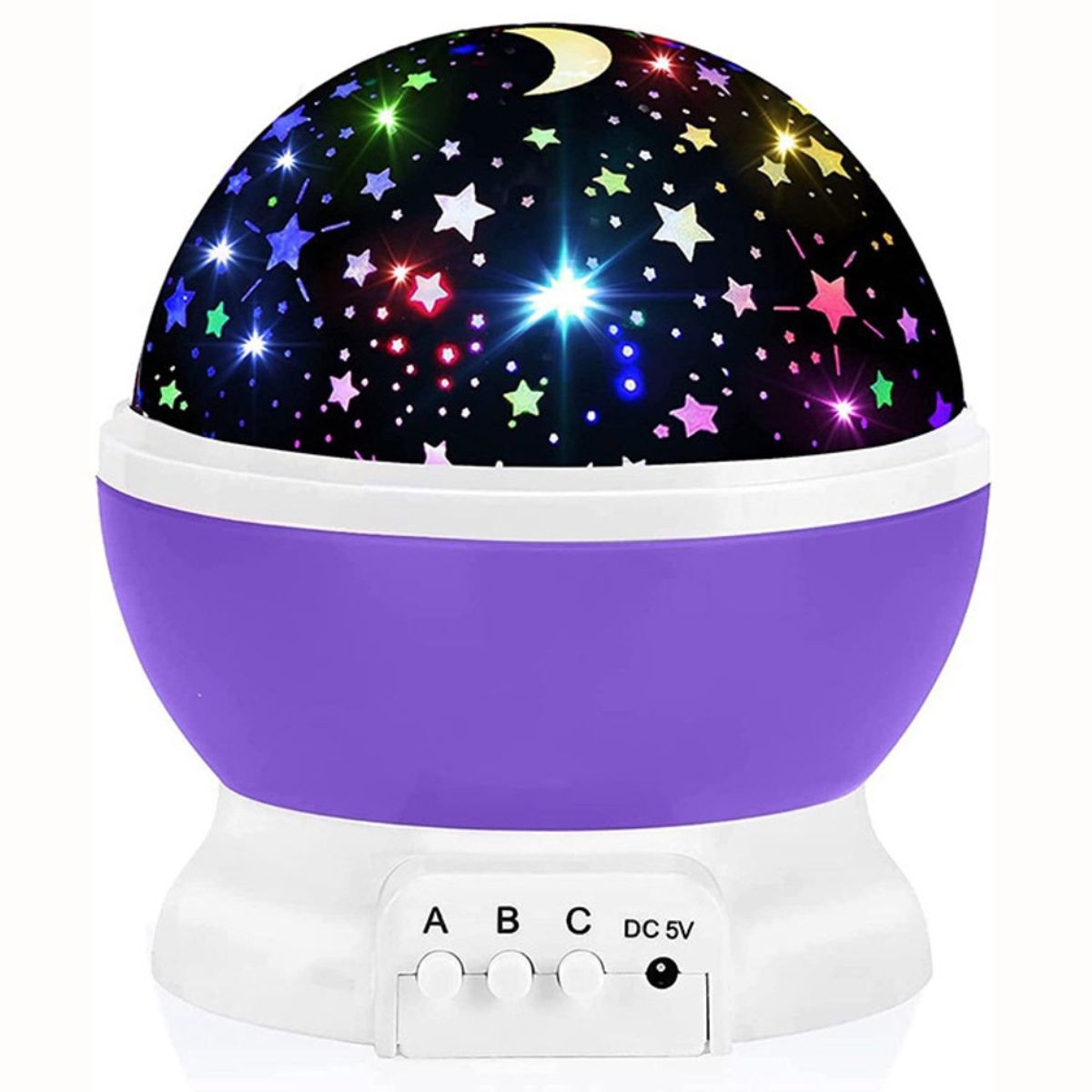 STAR MASTER - Lampara Rotatoria Proyector Cielo Estrellas Noche