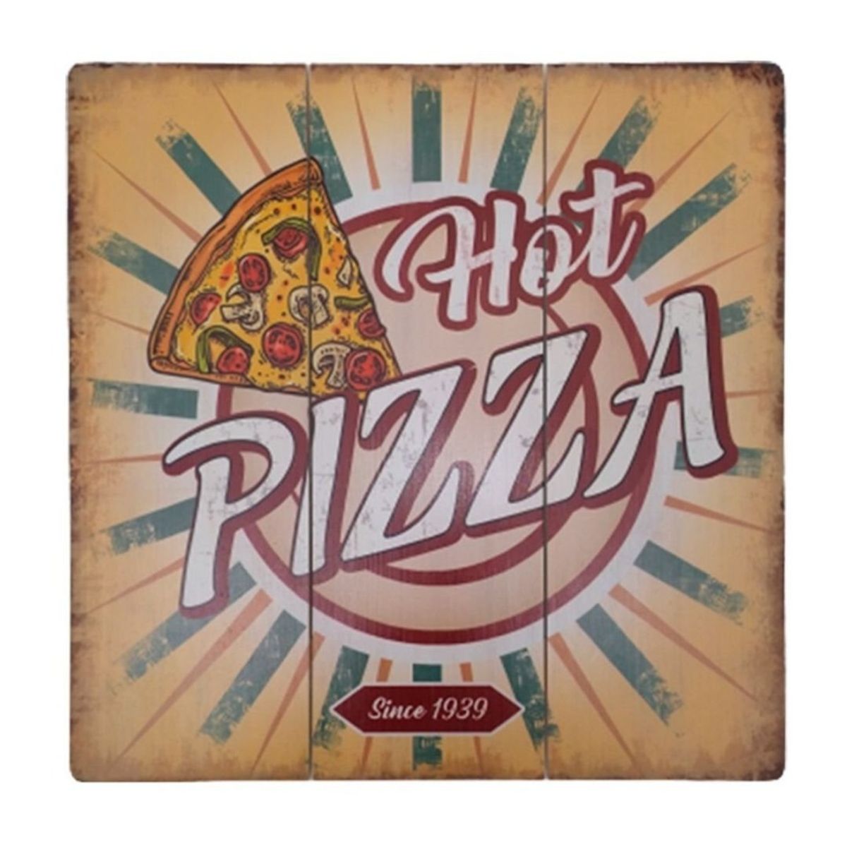 MOBLIHOUSE - Retablo 40×40 Hot Pizza Moblihouse