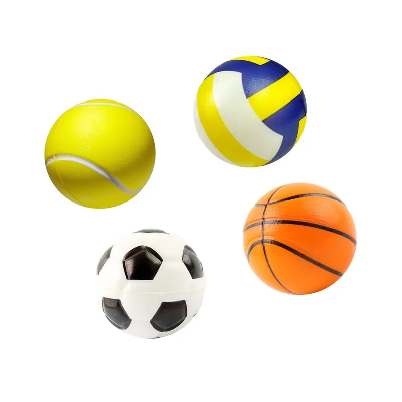 GENERICO - Pelota Antiestrés X 2 Unid Deportivas Terapia Masajes