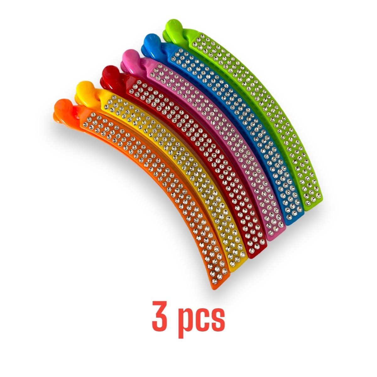 GENERICO - Bananas X 3 Unid Gancho Pinza de Cabello