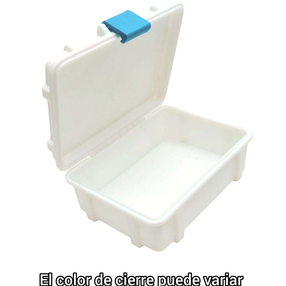 GENERICO - Estuche plástico para juego de cartas tipo UNO blanco