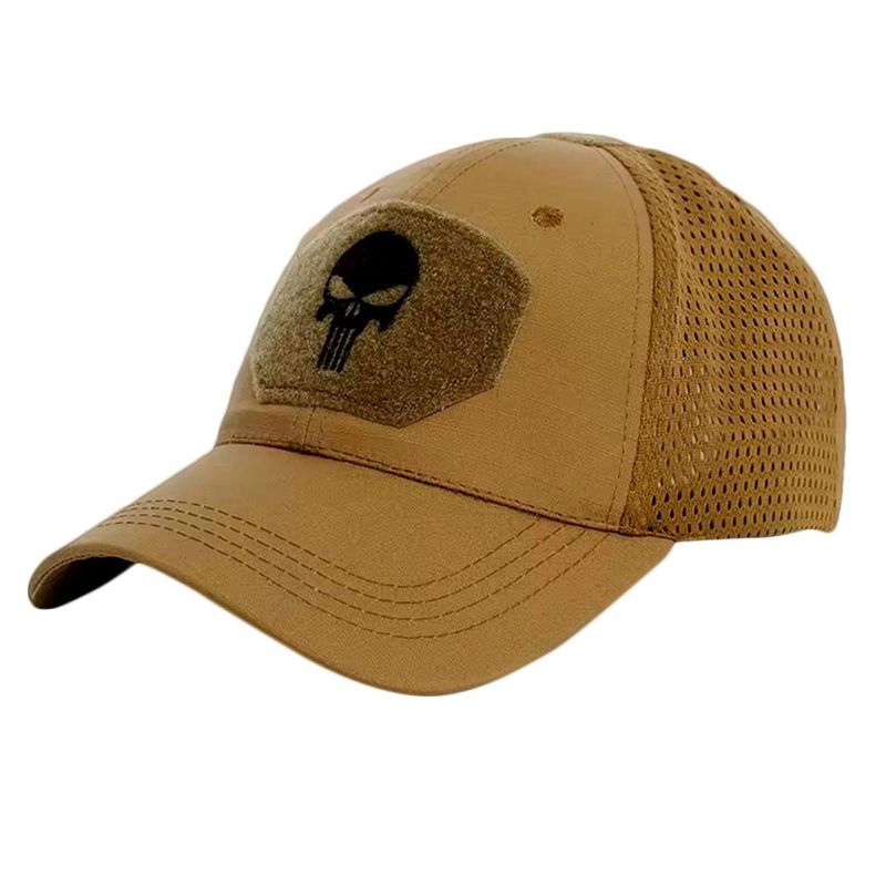 COMPRALOENCASA COM - Gorra Calavera Ajustable Cachucha Con Velcro Para Parches GTC01