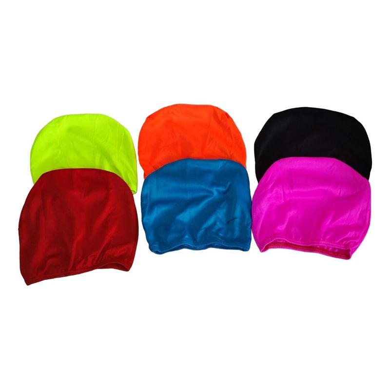 GENERICO - Gorros Natación Buceo Piscina Entrenamiento Pack X3 Unidades