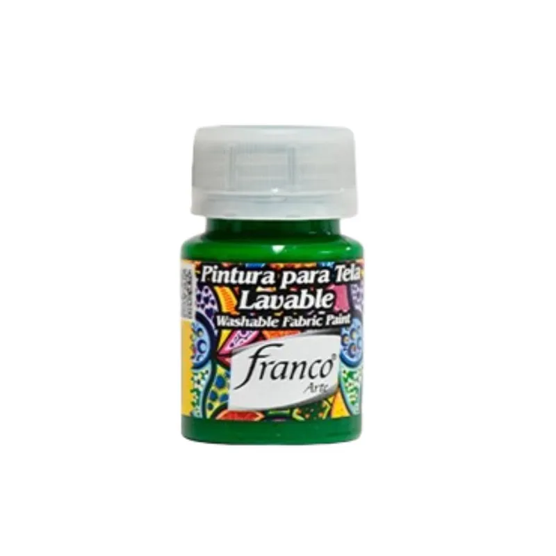 FRANCO ARTE - Pintura Acrilica PTela Verde Navidad 30 Cm3 Franco Arte