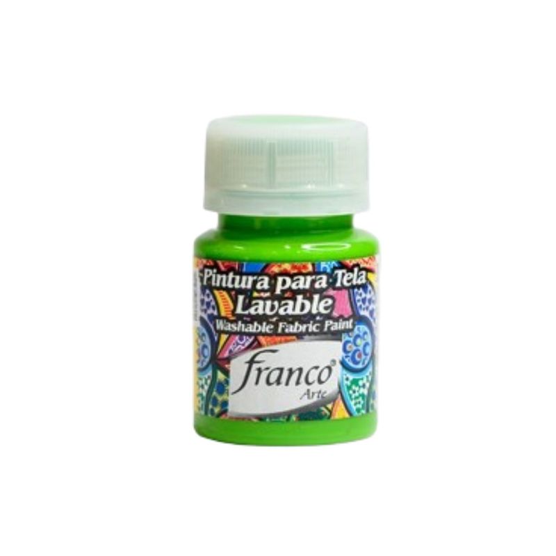 FRANCO ARTE - Pintura Acrilica PTela Verde Manzana 30 Cm3 Franco Arte