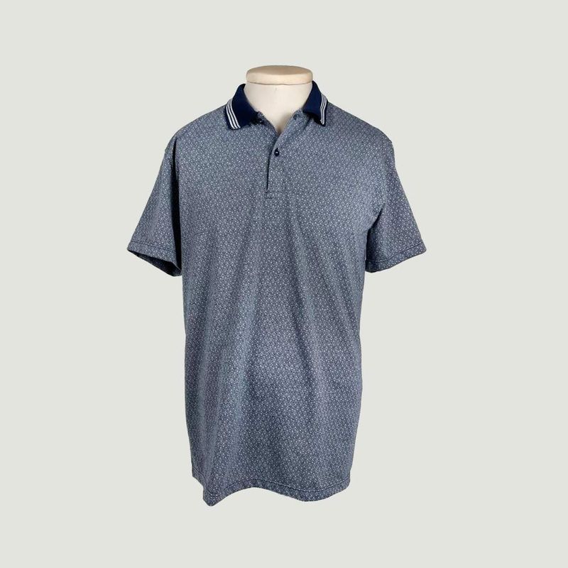 L Y H - Camiseta Para Hombre Azul Marca L&H