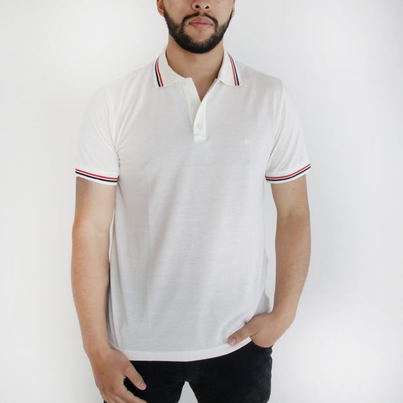 L Y H - Camiseta Para Hombre Beige Marca L&H