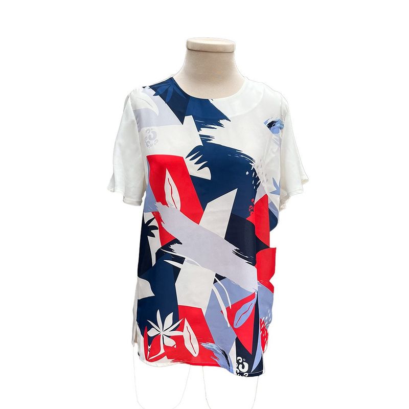 L Y H - Blusa Para Mujer Hueso Marca L&H