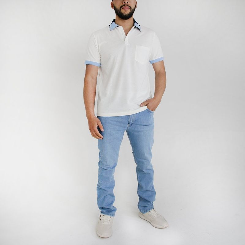 L Y H - Jean Para Hombre Azul Marca L&H