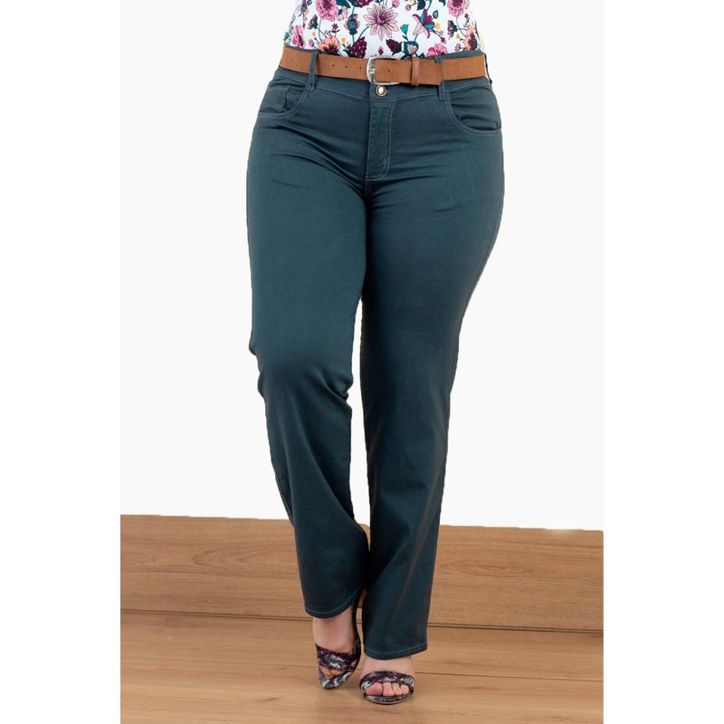 L Y H - Jean Para Mujer Gris Claro Marca L&H
