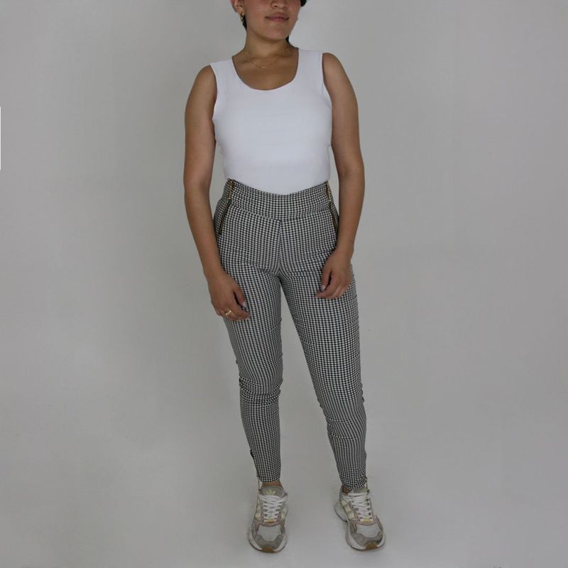 L Y H - Leggins Para Mujer Negro Marca L&H
