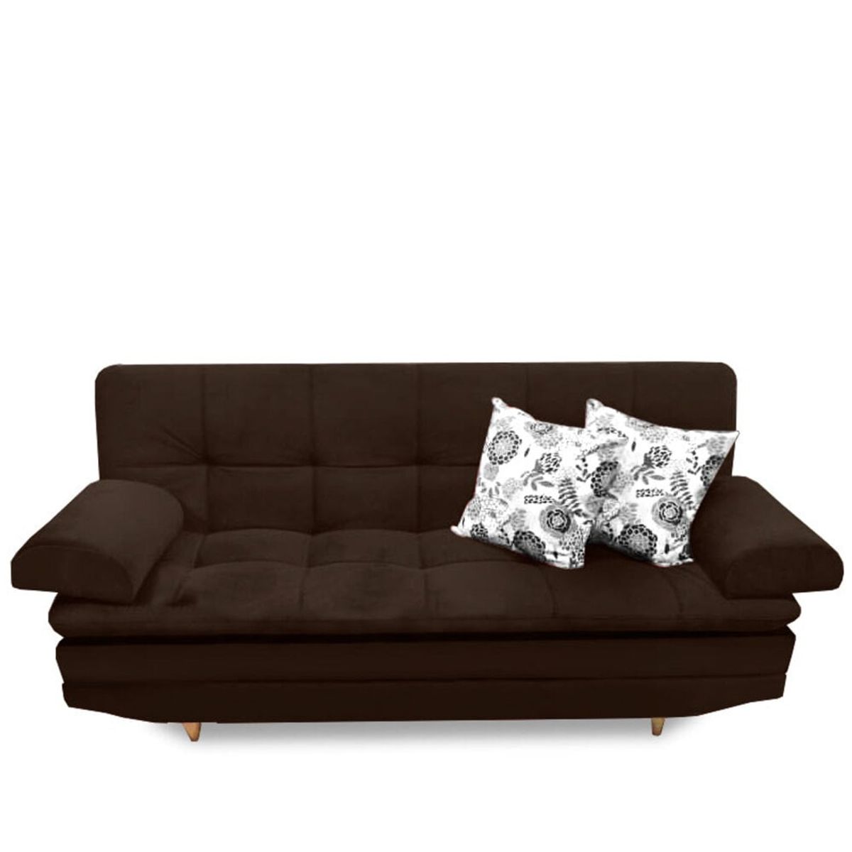 MAGIC CLASS - SOFÁ CAMA RELAX ECOCUERO CAFÉ