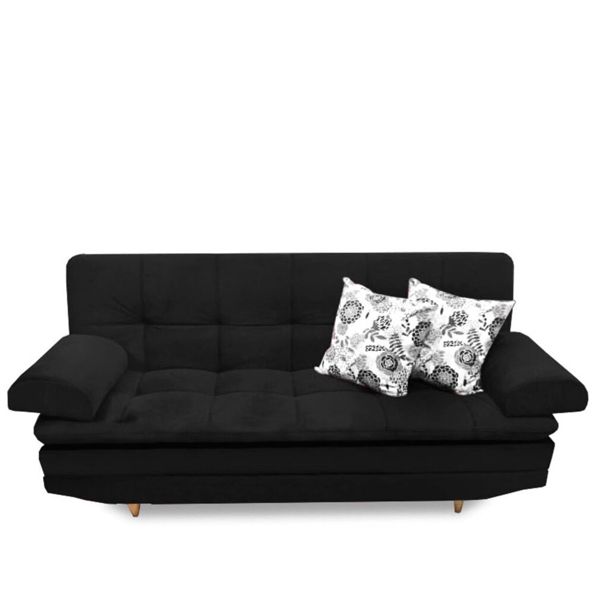 MAGIC CLASS - SOFÁ CAMA RELAX MICROFIBRA NEGRO