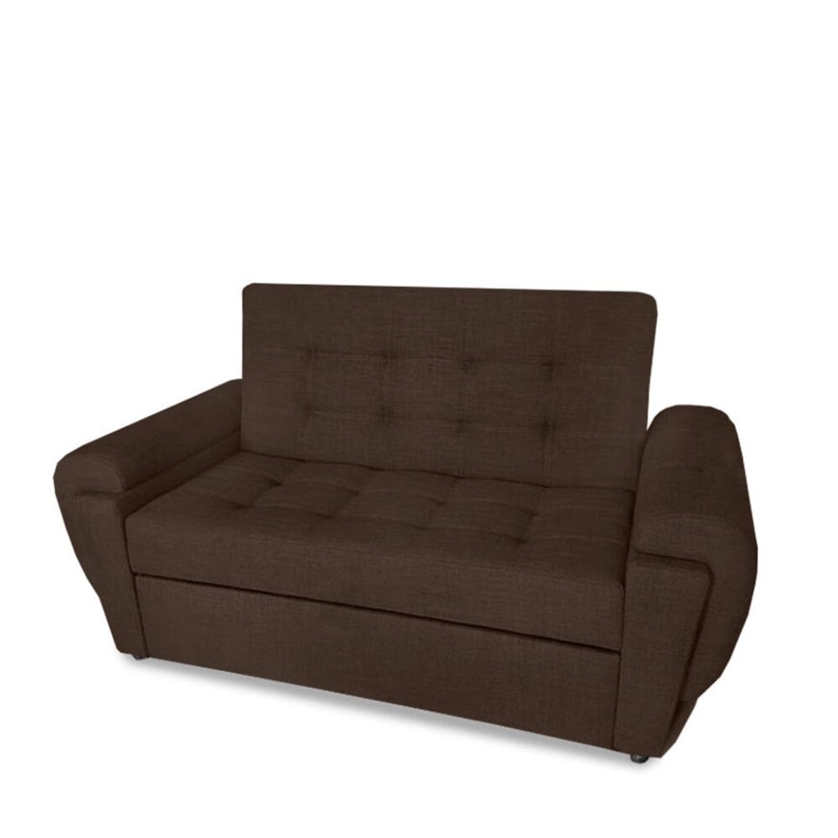 MAGIC CLASS - SOFÁ CAMA AMBAR ECOCUERO CAFÉ