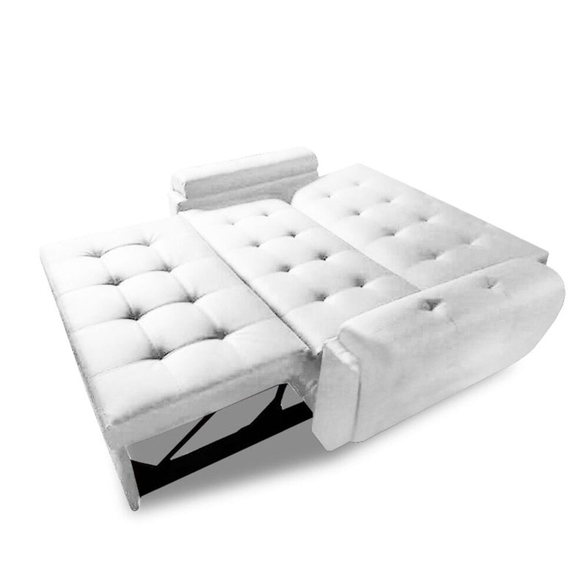 MAGIC CLASS - SOFÁ CAMA AMBAR MICROFIBRA BLANCO