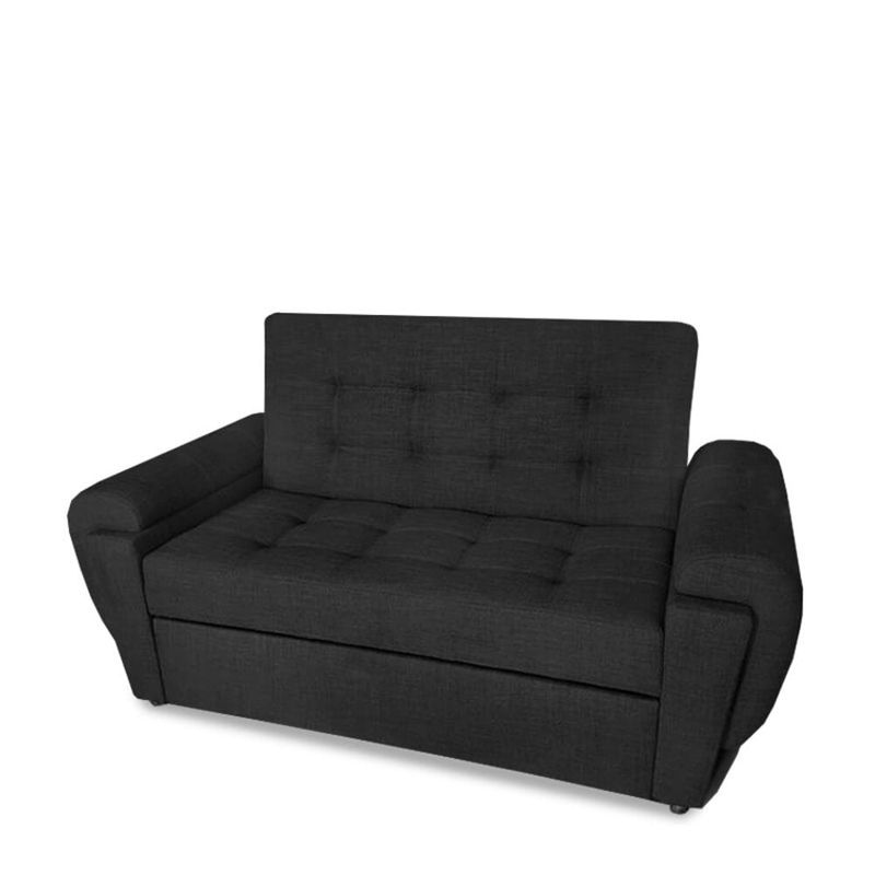 MAGIC CLASS - SOFÁ CAMA AMBAR MICROFIBRA NEGRO