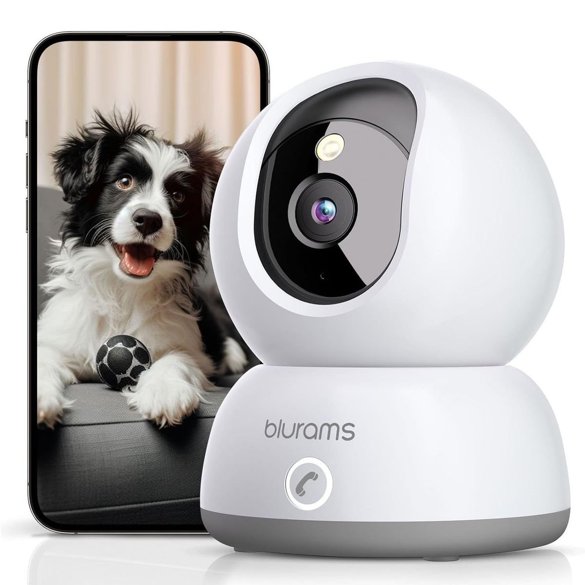 GENERICO - Camara Seguridad 2K Blurams Wifi Smart Alexa Google