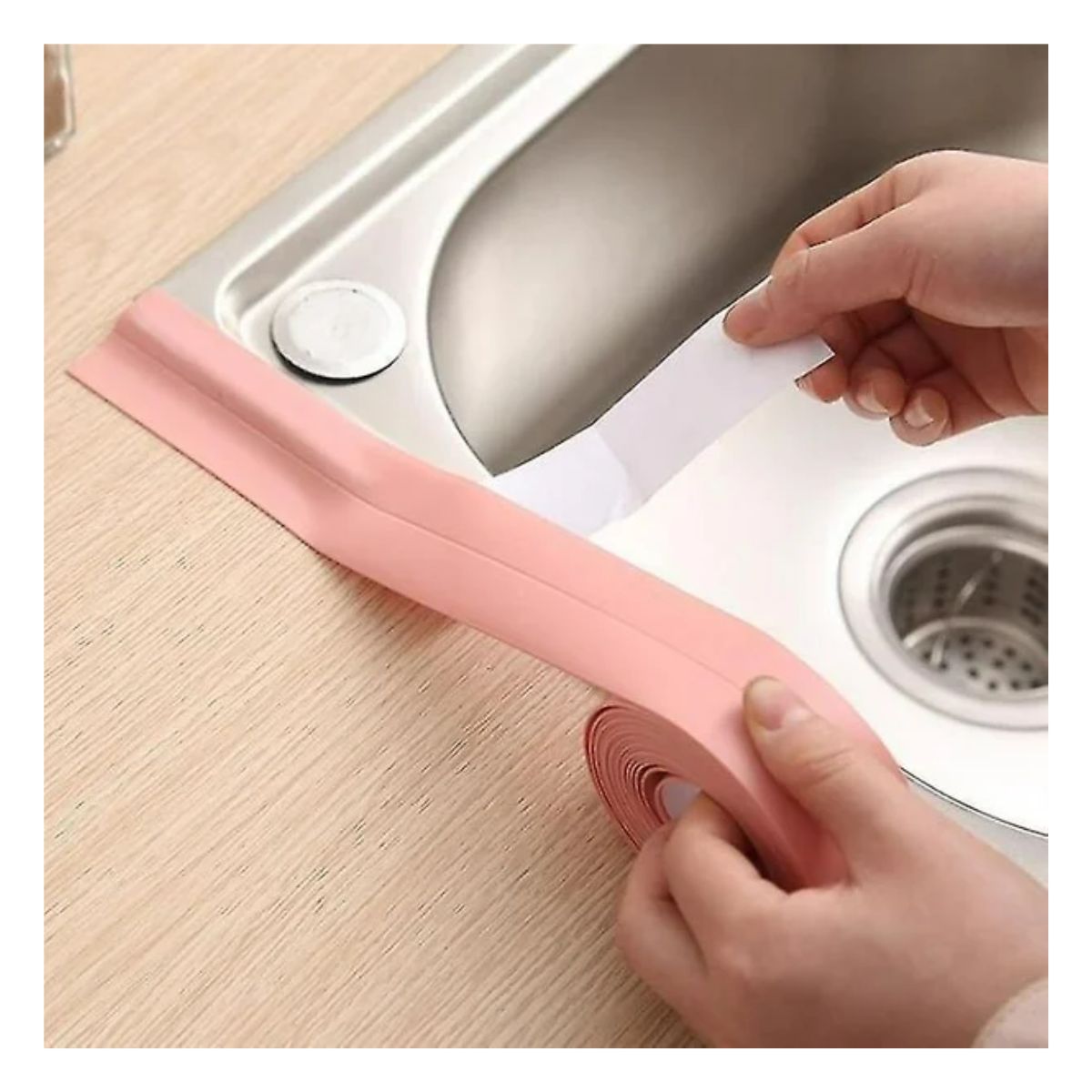 AFM - Cinta Selladora Humedad Sellante Baño Cocina Estufa Inodoro