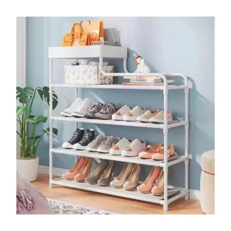 AFM - Organizador Multifuncional Rack Recibidor Zapatero 5 Niveles