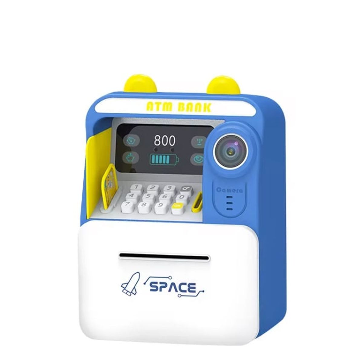 STALION - Alcancía Traga Billetes Cajero elctronico Con Clave