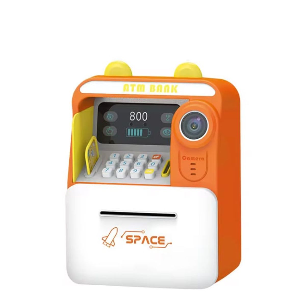 STALION - Alcancía Traga Billetes Cajero Electronico Con Clave