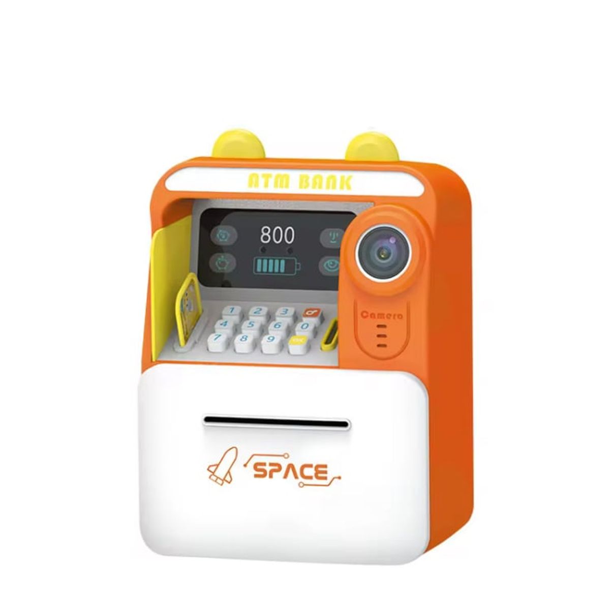 STALION - Alcancía Traga Billetes Cajero Electronico Con Clave