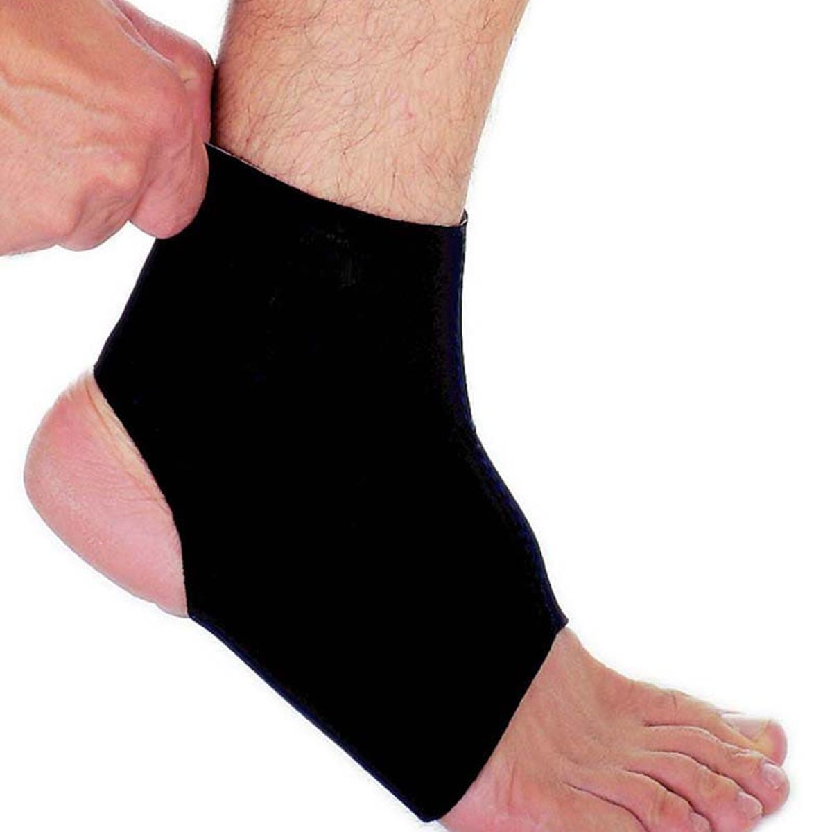 GENERICO - Tobillera Ortopedica Elastica Cerrada - Talla L