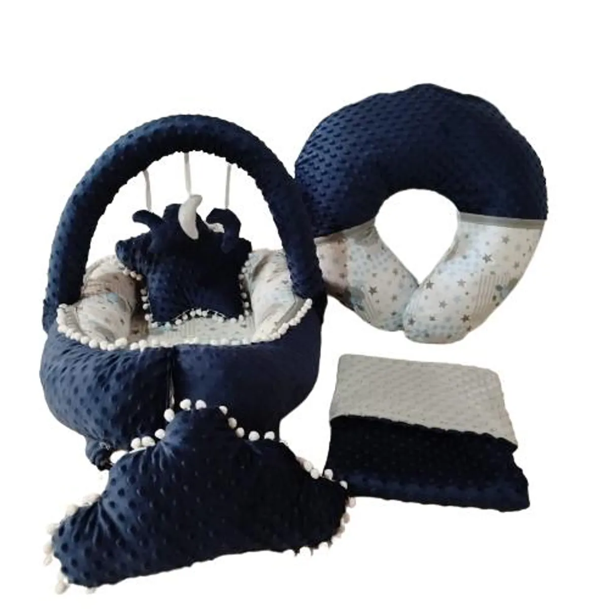 GENERICO - cuna nido bebe portatil kit nido cojin lactante cobija bebe