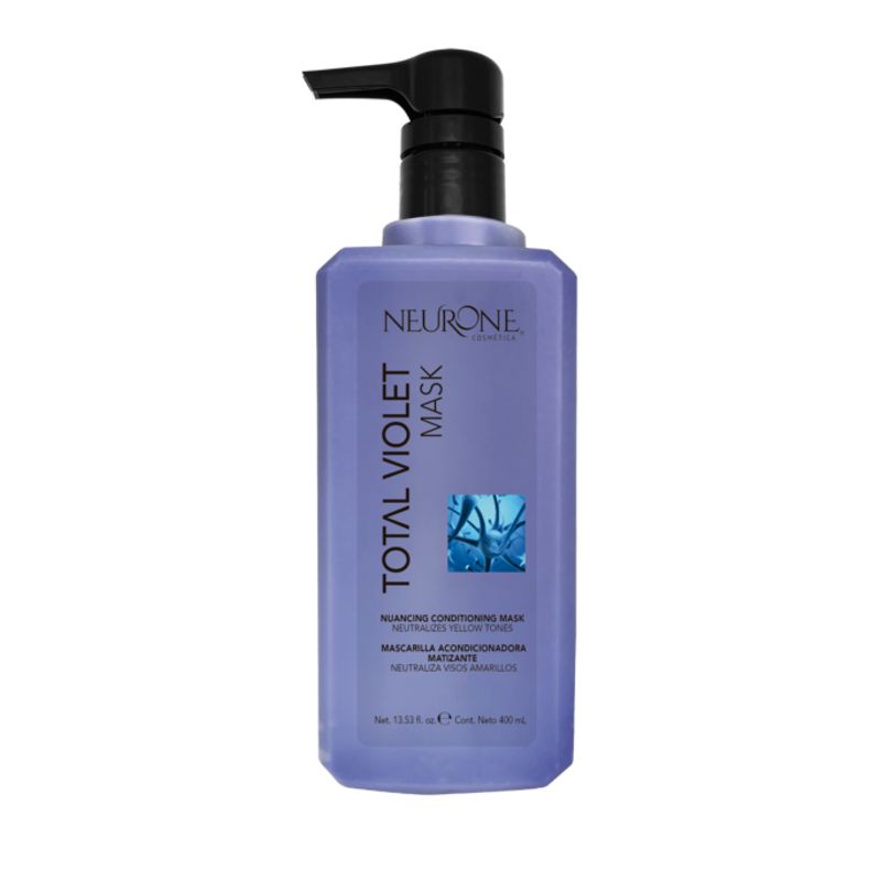 NEURONE COSMETICA - Neurone Total Violet Mask 400ml - Mascarilla Matizadora y Reparadora