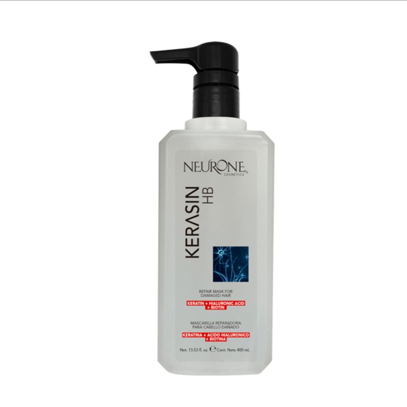 NEURONE COSMETICA - Neurone Kerasin HB Mask 400 ml  Mascarilla Reparadora Cabello Dañado