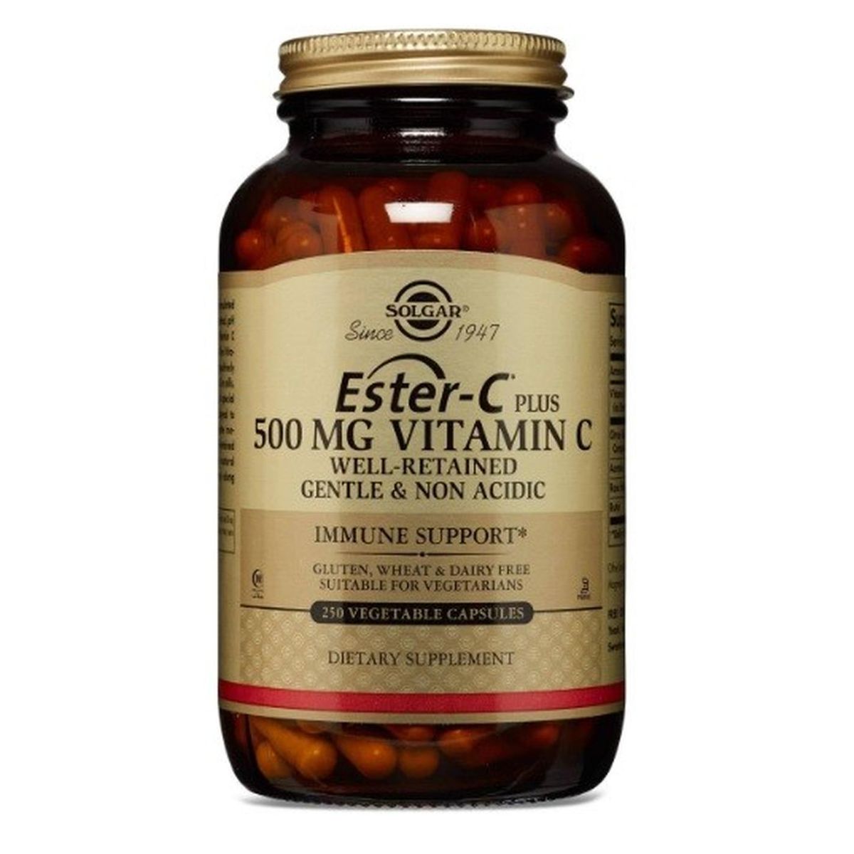 SOLGAR - Ester C X 500 MG Vitamina C X 100 CAP – Solgar