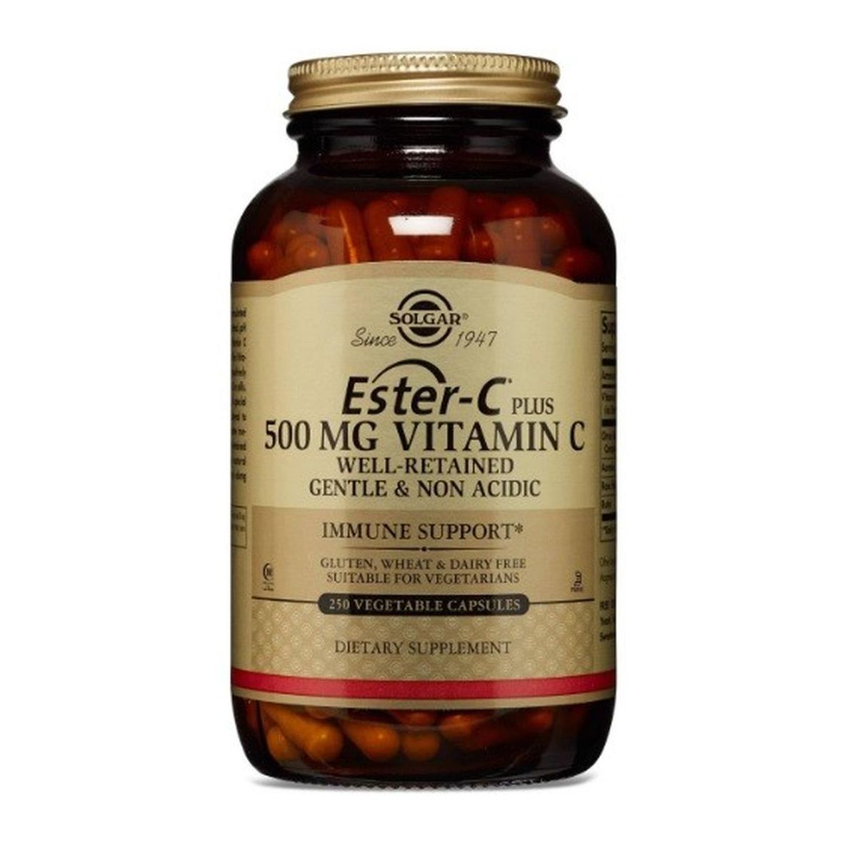 SOLGAR - Ester C X 500 MG Vitamina C X 100 CAP – Solgar