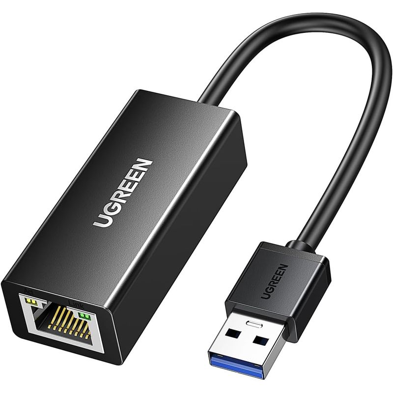 UGREEN - Adaptador Cable Red Usb 3.0 Ethernet Gigabit RJ45 Lan Switch