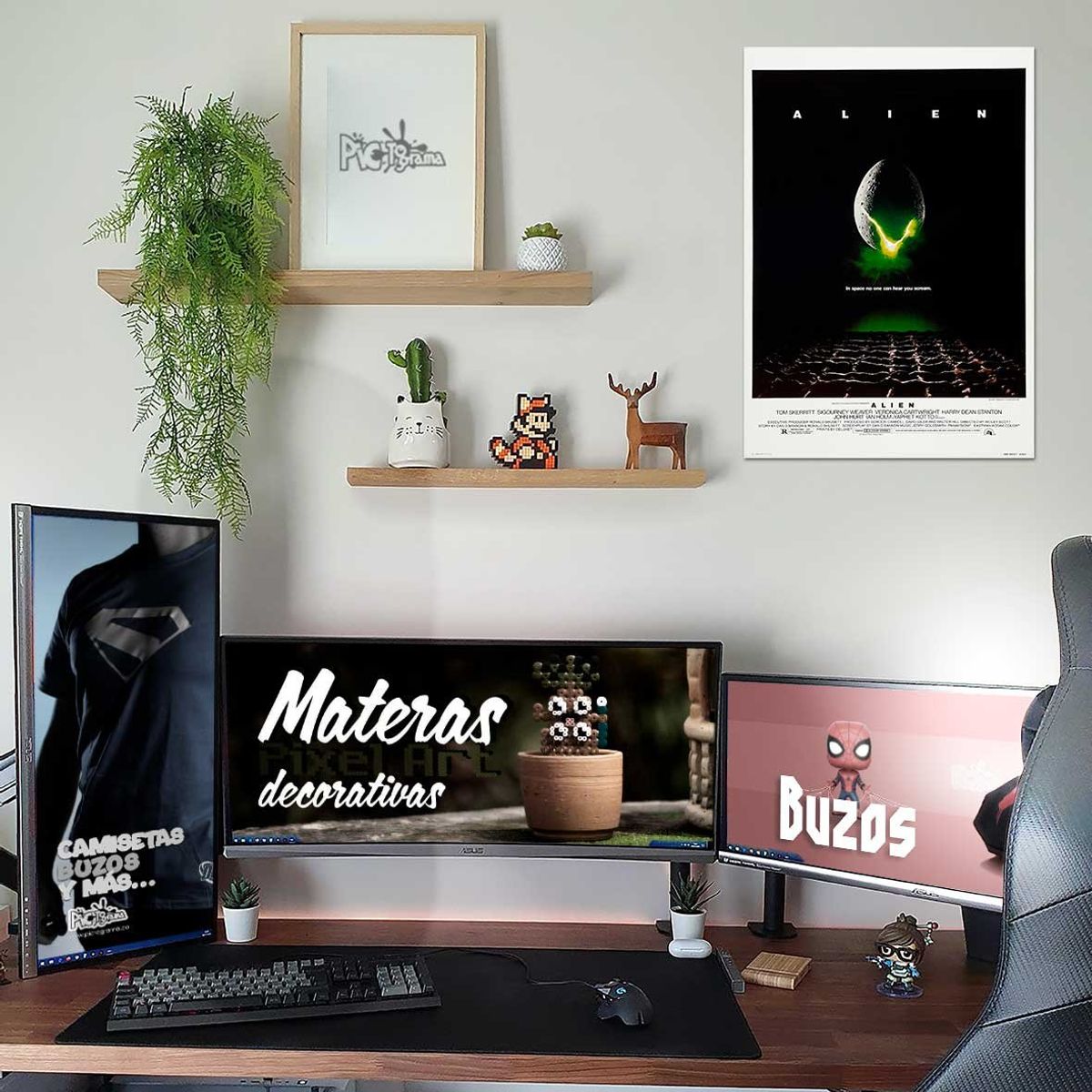 NEW PRINT - Póster Alien Película Afiche Impresión Fotográfica