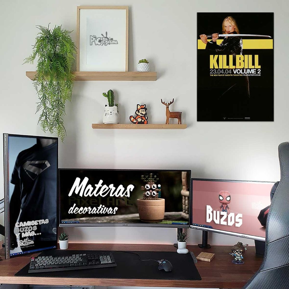 NEW PRINT - Póster Kill Bill Vol 1 Película Afiche Impresión Fotográfica