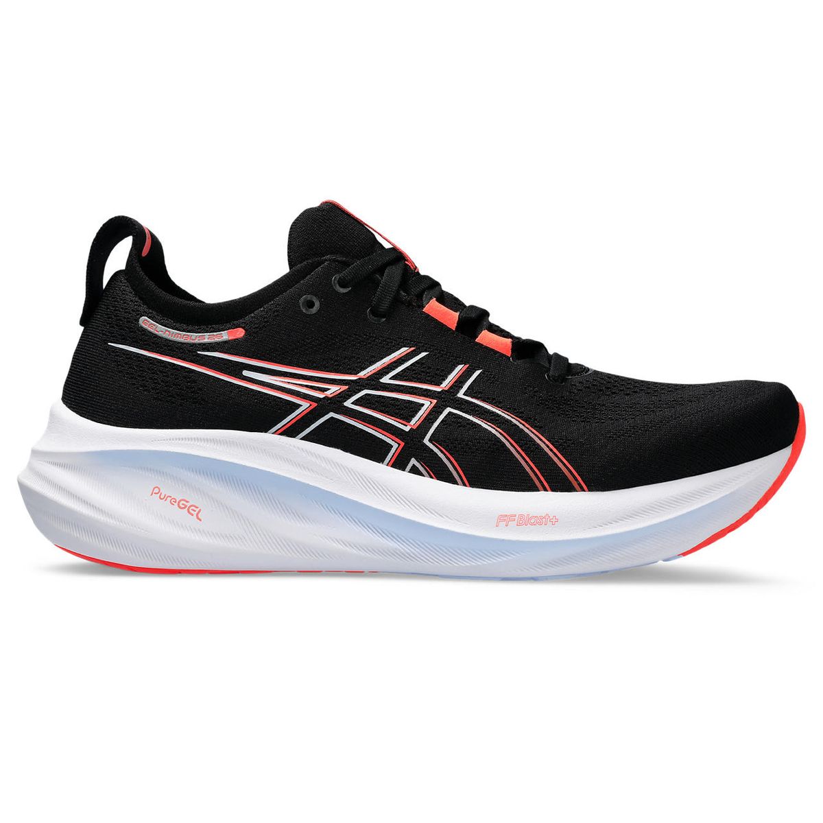ASICS - Asics Gel-Nimbus 26 Tenis Negro De Hombre Para Correr