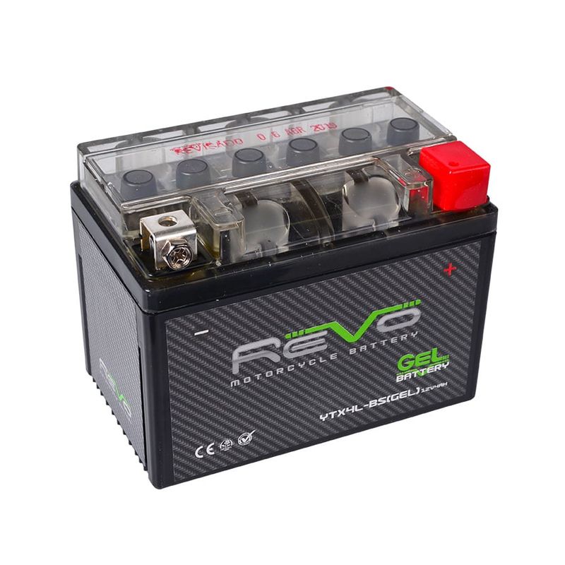 REVO - Batería Gel Ytx4l-bs Revo Honda Cbf 125 - Bajajplatino 110