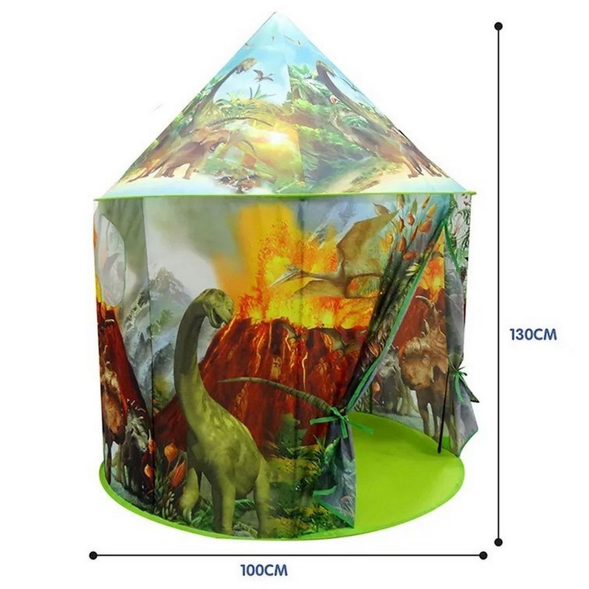 GENERICO - Carpa Camping Set Campamento Infantil Niños Dinosaurios Park