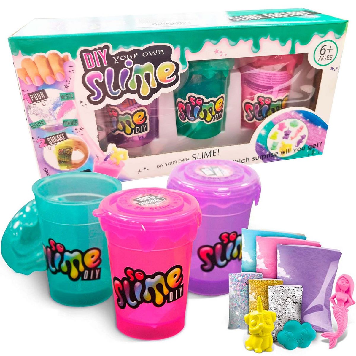 GENERICO - Slime Kit Slime Supplies Kit Para Hacer Slime Para Niñas